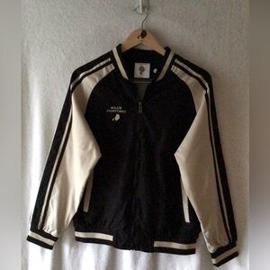 Black and Cream Track Jacket